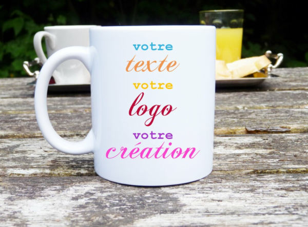 Mug blanc à personnaliser