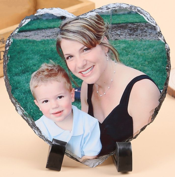 Ardoise Lauze  réctangle ou coeur à personnaliser – Image 2