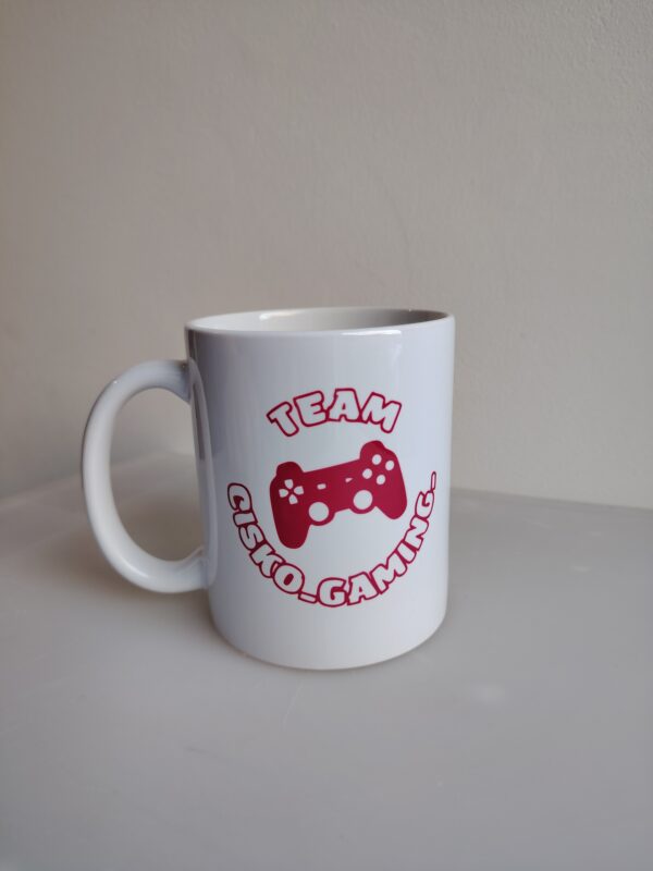 Mug blanc logo cisko gaming – Image 3