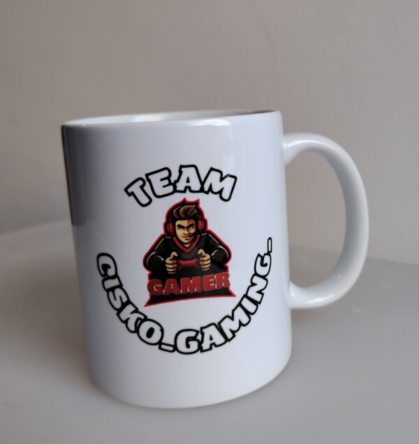Mug blanc gamer – Image 3