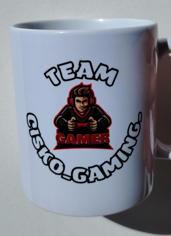 Mug blanc gamer