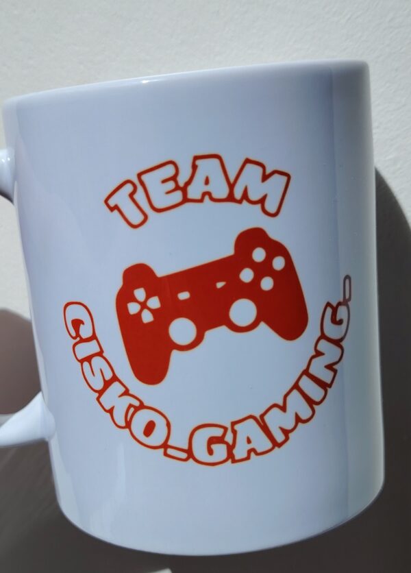 Mug blanc logo cisko gaming