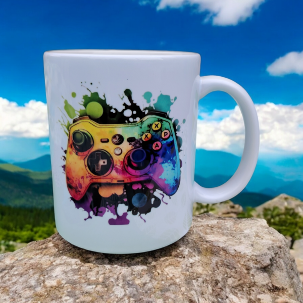 Mug blanc manette