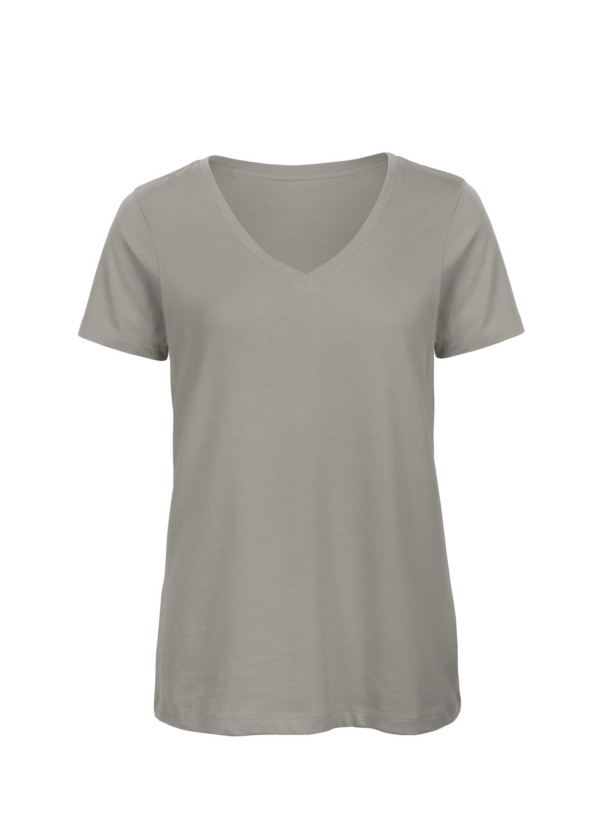 T-shirt Femme col V pro impression comprise DTF – Image 4